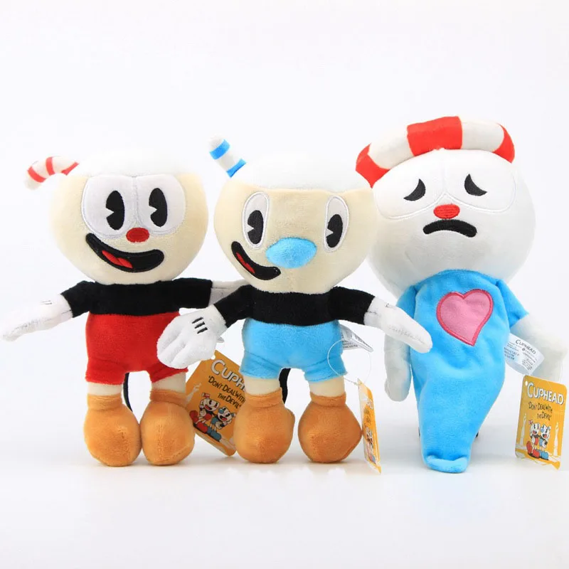 13 стилей игра Cuphead плюшевая игрушка мугман мисс Халс призрак король игральные