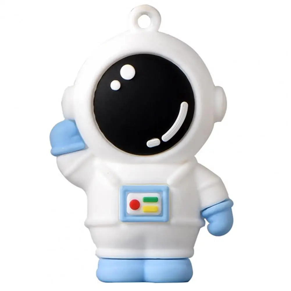 

Lovely Cute Cute Beckoning Astronaut Figurine Soft Glue Astronaut Ornament Sturdy for Home