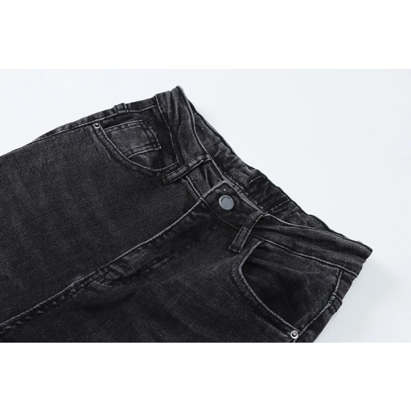 2022 летние женские джинсы с высокой талией новая модель стильные свободные
