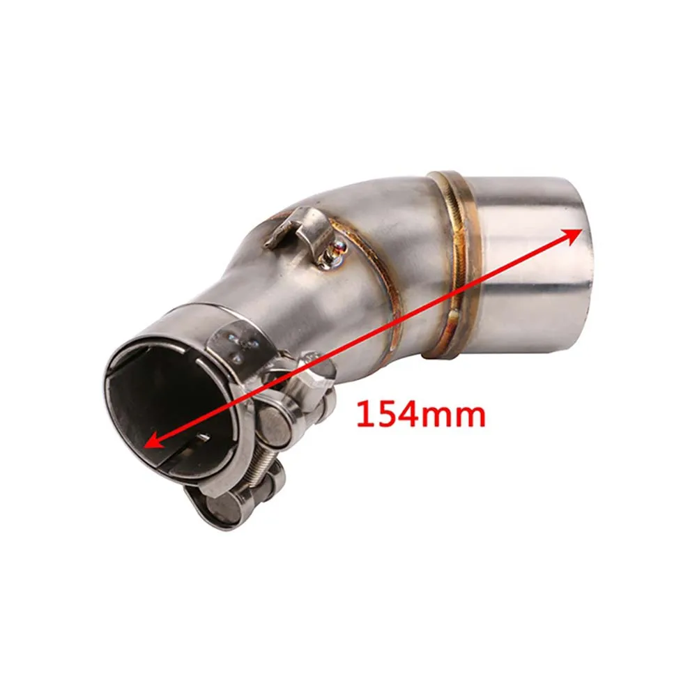 Адаптер для мотоцикла средний глушитель выхлопной трубы Соединительная труба