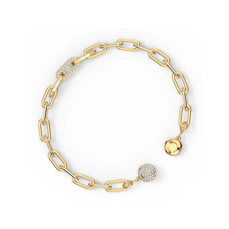 

SWA 1: 1 модная цепочка золотого цвета браслет разнообразие волшебных женщин