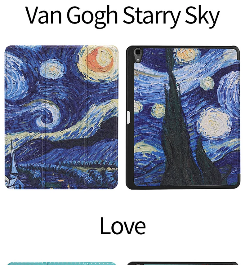 Чехол для iPad Pro 11 с принтом Smart Cover Wiht карандаш держатель Авто спящий Пробуждение поддержка карандаш Charing a8080a2013 A1934 a79