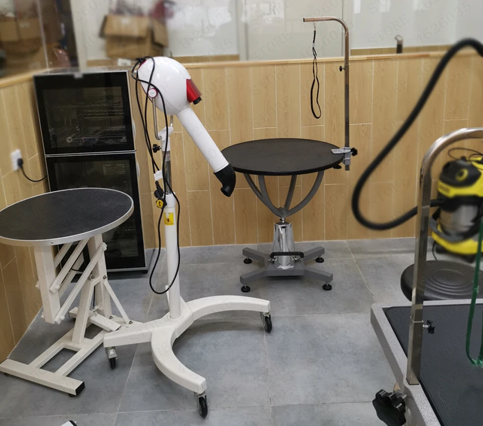 Стойка Вертикальная настенная для сушки шерсти собак и кошек 1800 Вт | Дом сад