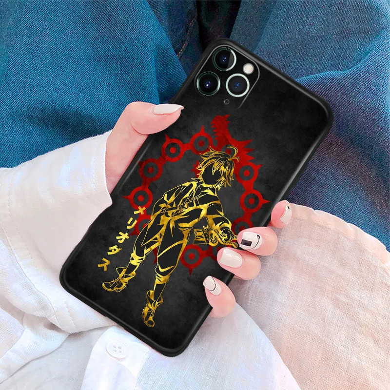 seven deadly sins meliodas anime for iphone se 6 6s 7 8 plus x xr xs 11 12 mini pro max soft silicone phone case cover shell free global shipping