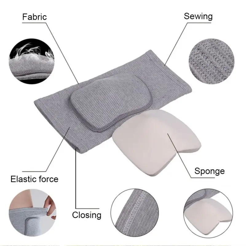 

1 Pair Knee Pad Sleeve Thick Sponge Leg Support Protector sports knee support Basketball Sportswear Accessories