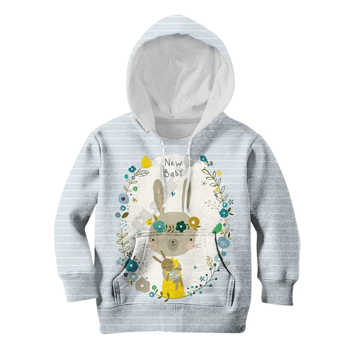 

New Baby Rabbit 3D Printed Hoodies Kids Pullover Sweatshirt Tracksuit Jacket T Shirts Boy Girl Cosplay Costumes 03