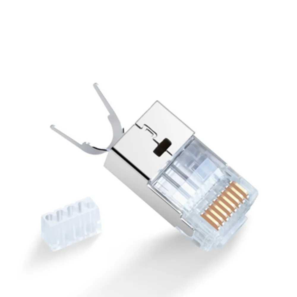 50 компл. rj45 разъем Cat7 костюм из трех частей Ethernet кабель Lan адаптер Rj45 сеть
