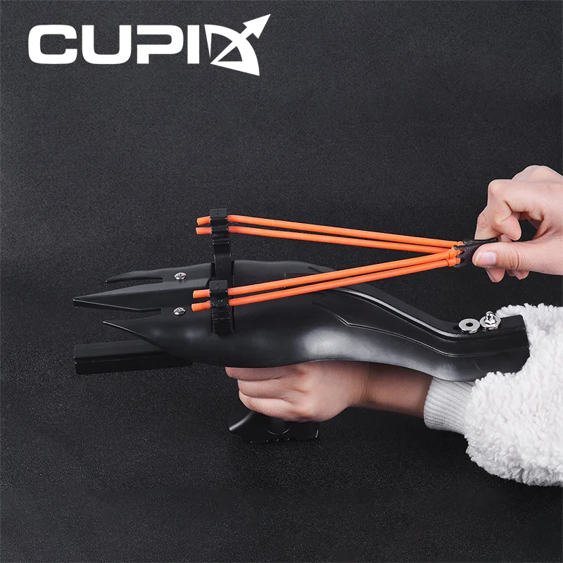 

ABS Slingshot With Round Rubber Band Can Play Steel Balls for Outdoor Recreation Archery Shooting