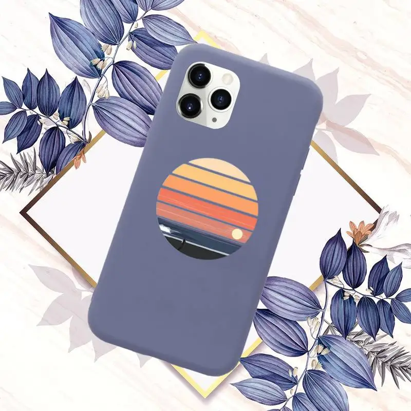 

Hot Sea wave surf summer surfing ocean Phone Case Candy Color for iPhone 11 12 mini pro XS MAX 8 7 6 6S Plus X SE 2020 XR