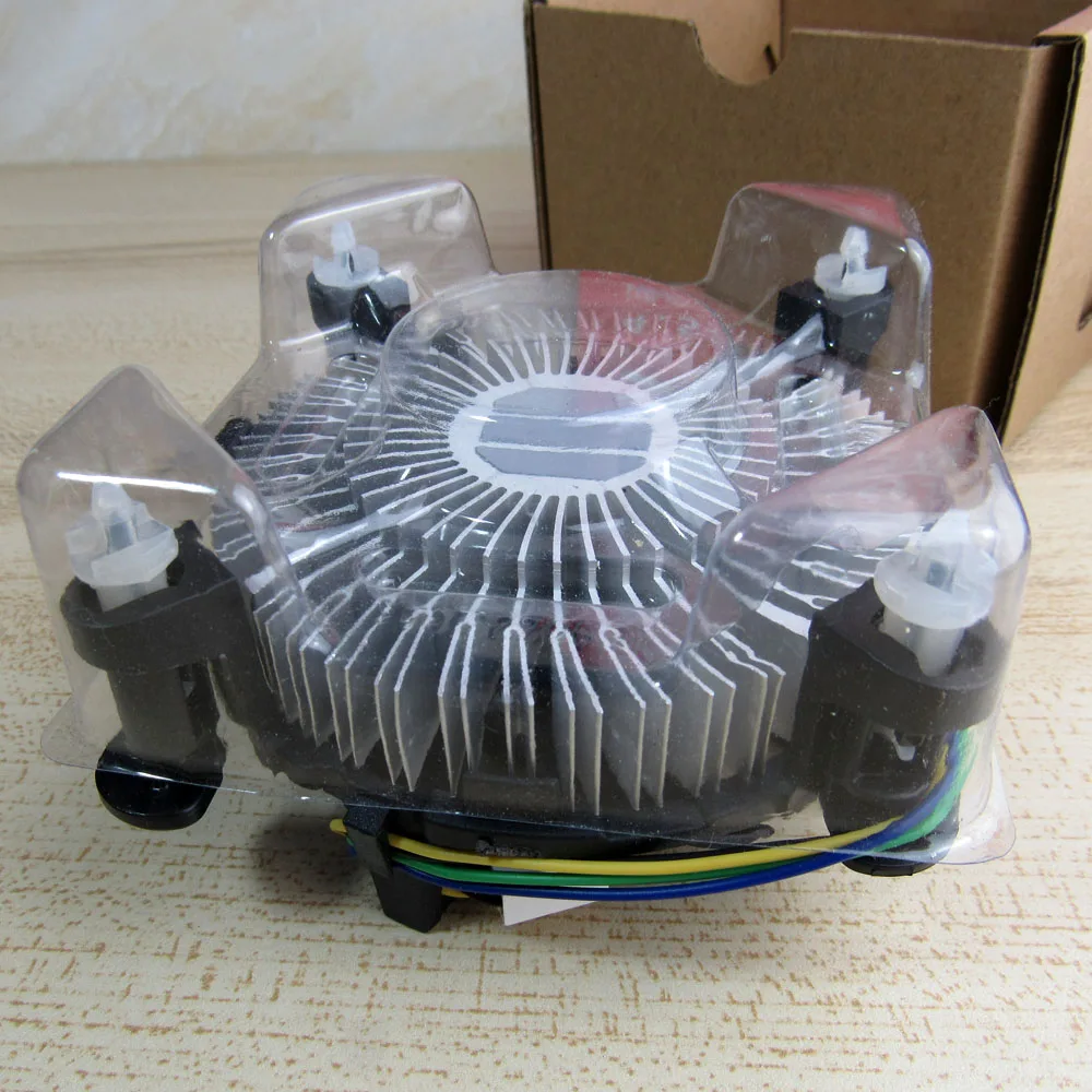 E97379-003 Процессор вентилятор радиатора для i3 i5 i7 разъем LGA 1150 1155 1156 C0155 12V 0.2A