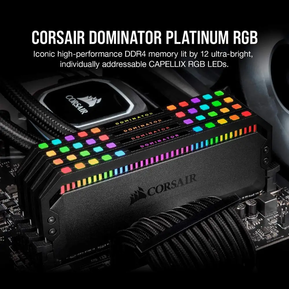 Corsair Dominator Platinum RGB 16GB DDR4 3200 3600MHz 1.35V Desktop Memory Memoria Ram Module | Компьютеры и офис
