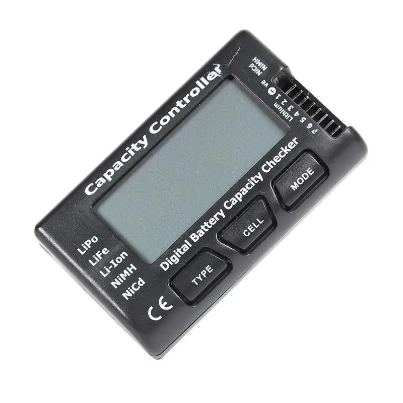 High Precision Digital Battery Capacity Checker Practical Durable and Portable Screen Display RC CellMeter 7 for Li-ion NiMH | Электроника