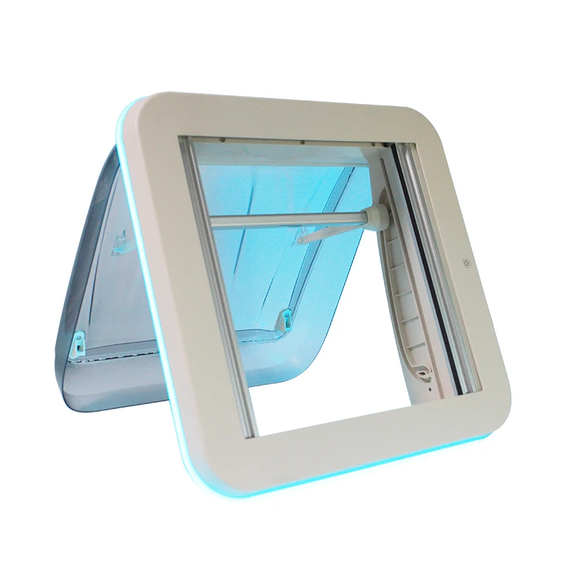 

TYTXRV 40*40 Caravan Accessories Motorhomes Vents With LED Camper RV Skylight Recreational Vehicle