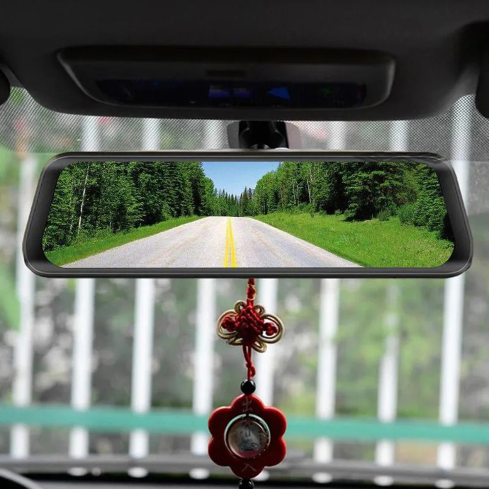 

10" 1080P Mirror Dash Cam Backup Camera for Cars 170-Degree Wide Angle Front and Rear View Dual Lens DVR Mirror Car Accessories