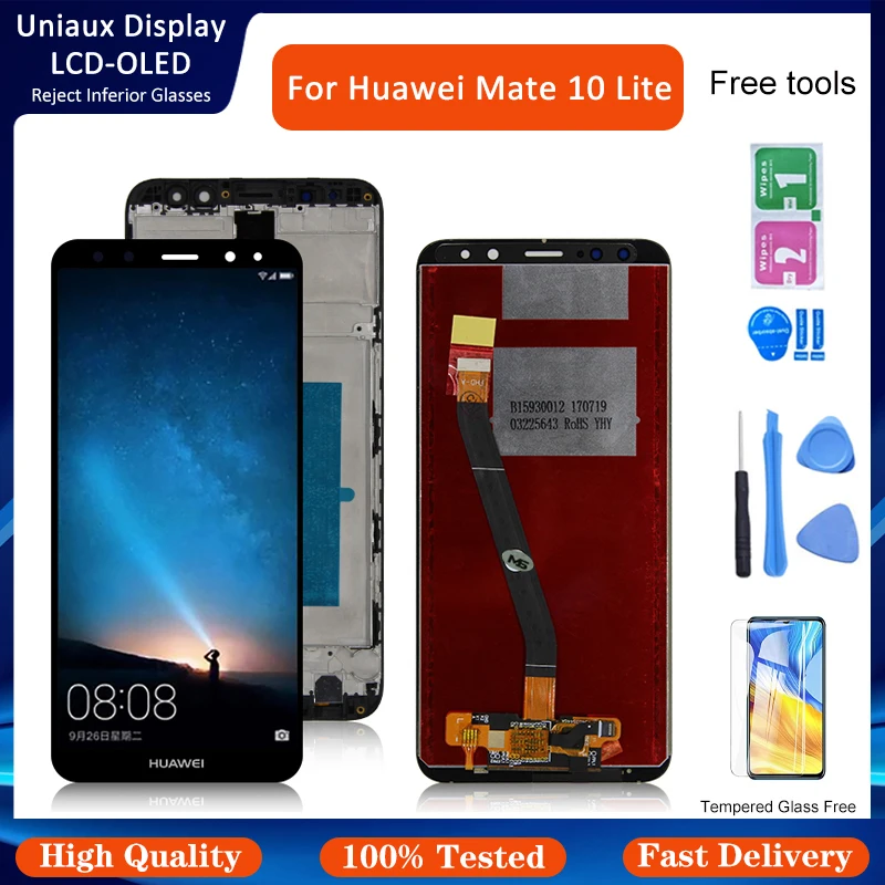 

5.9" For Huawei Mate 10 Lite LCD Display Touch Screen For Huawei Nova 2i Display RNE-L01 RNE-L21 Digitizer Replacement Parts