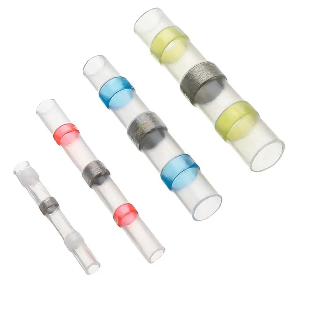 Термоусадочные паяльные клеммы изолированные водонепроницаемые стыковые