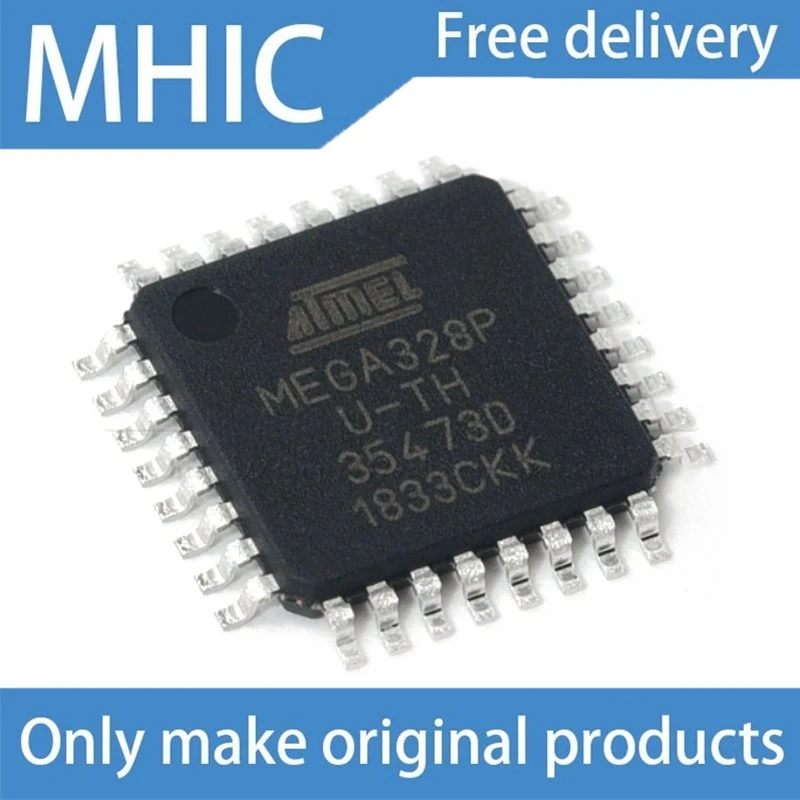 

10PCS/LOT ATMEGA328P-AU 8-bit Microcontroller MCU AVR/32K Flash Memory Chip TQFP-32 100% Brand New Original