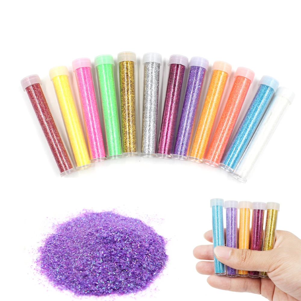 Набор игрушек блестящий прозрачный пушистый наполнитель коробка для слаймов