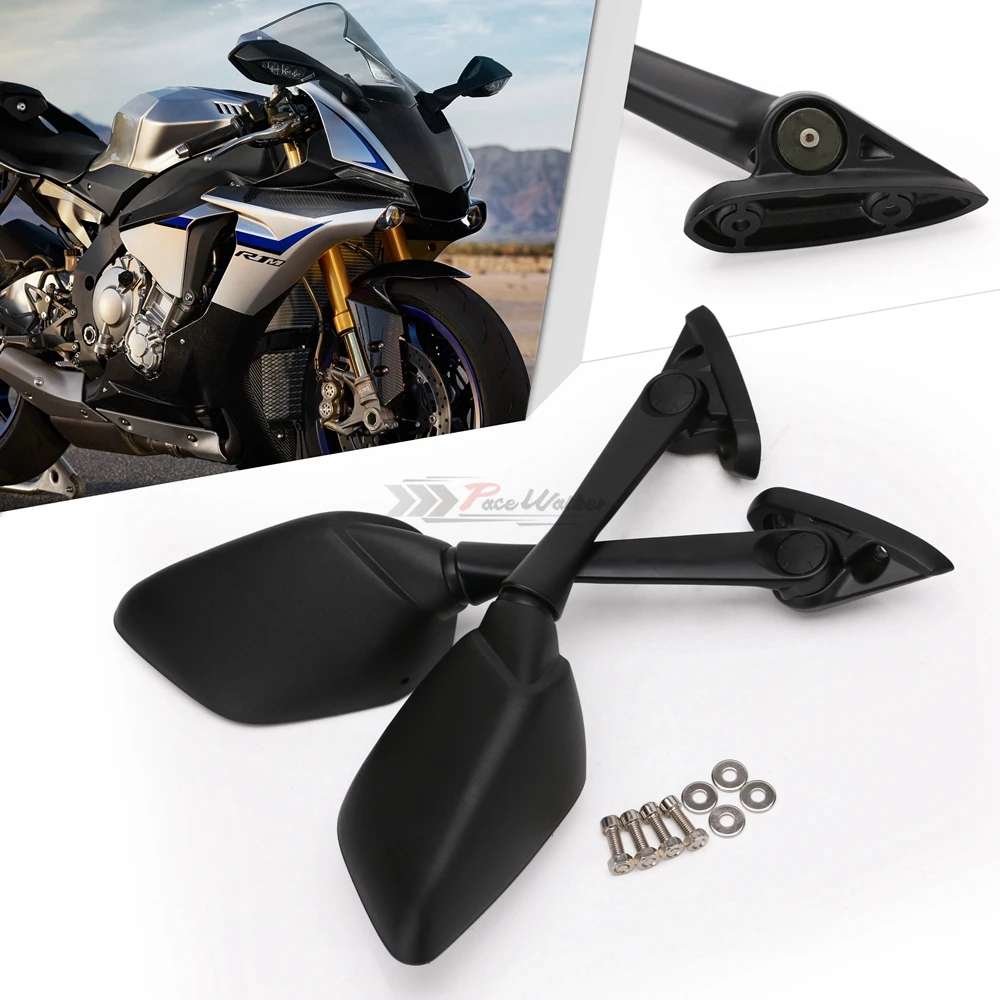 Мотоцикл боковые зеркала слепые пятна заднего вида для Yamaha YZF R3 R25 2015 2016 2017