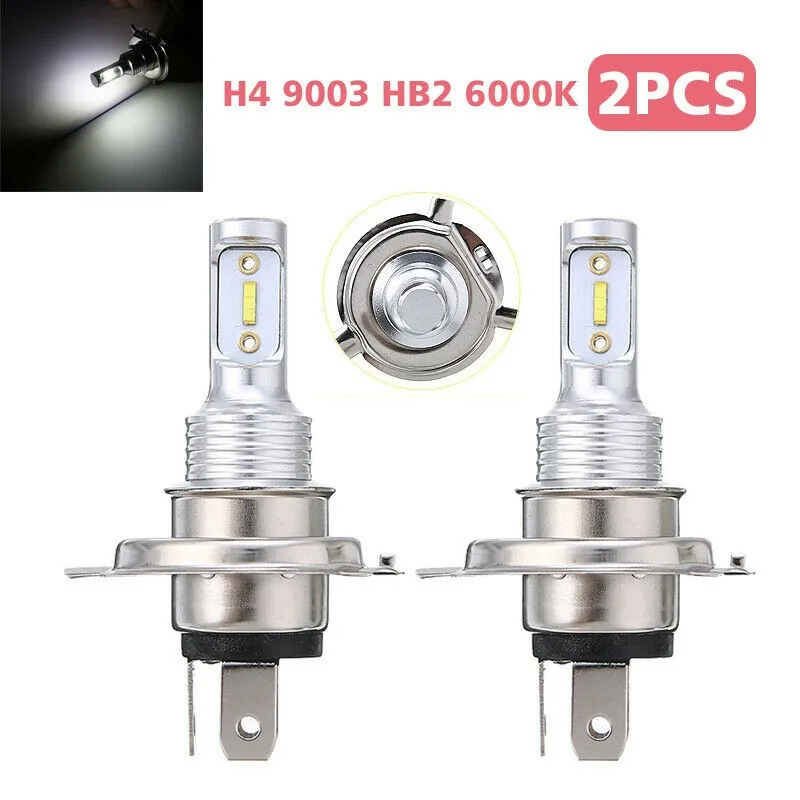 

Parts LED Headlight Useful Kit LED 2 Pcs 6000K Super White 9003 HB2 DC 12V High Low Beam