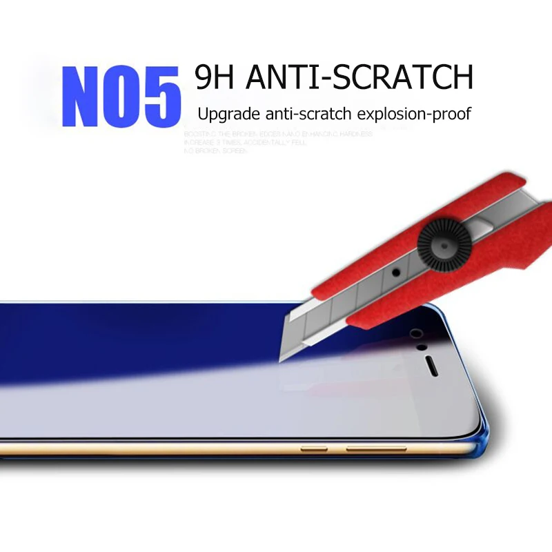 Защитное стекло закаленное 9H HD для iphone X XS Max XR 6 6s 7 8 plus 2 шт.|Защитные стёкла и