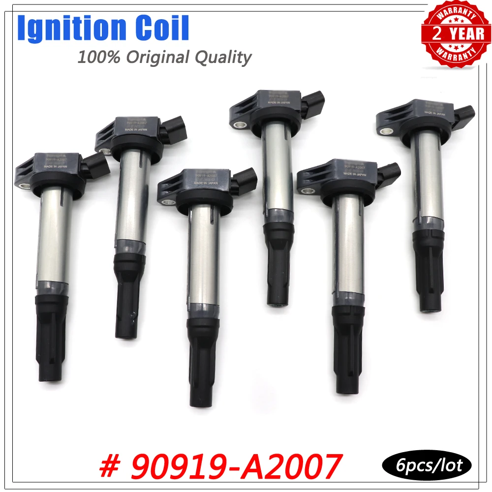Катушка зажигания XUAN 90919 A2007 для TOYOTA LAND CRUISER RAV4 SEQUOIA TUNDRA VENZA 2006 2019 90919A2007|Катушка