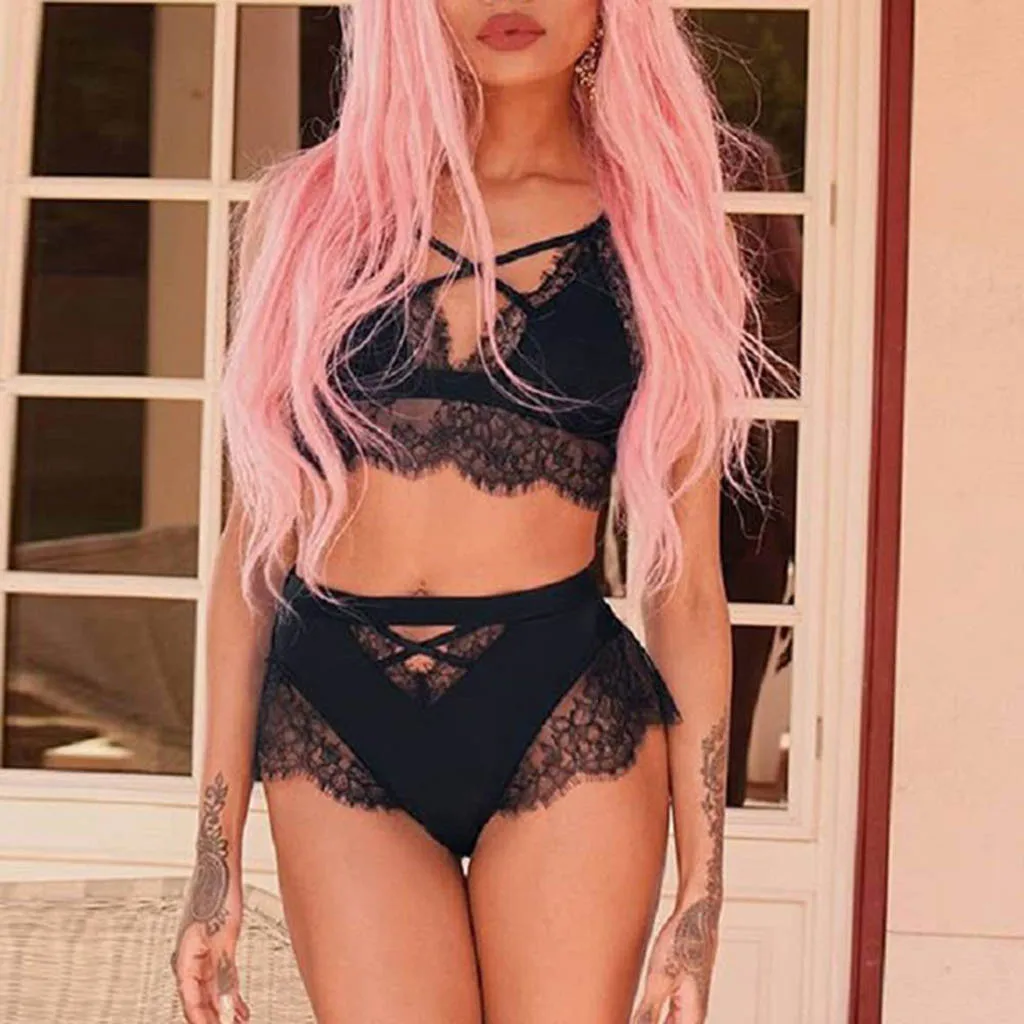 

Женское атласное сексуальное нижнее белье 2 шт., кружевное комбидресс для девушек, комбидресс, одежда для сна, комбидресс, женские кружевные ...