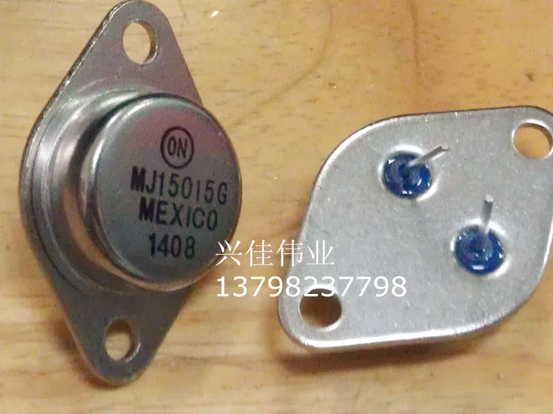 

10 шт., транзисторы MJ15015 MJ15015G TO-3 15A 120 в