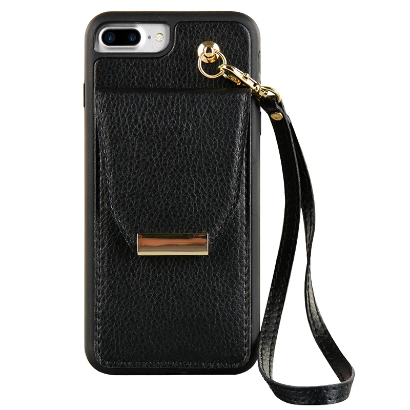 

Phone Case With Card Holder For Iphone 12 Pro Max Waterproof Wallet PU For Iphone 11Pro X XR XS Max