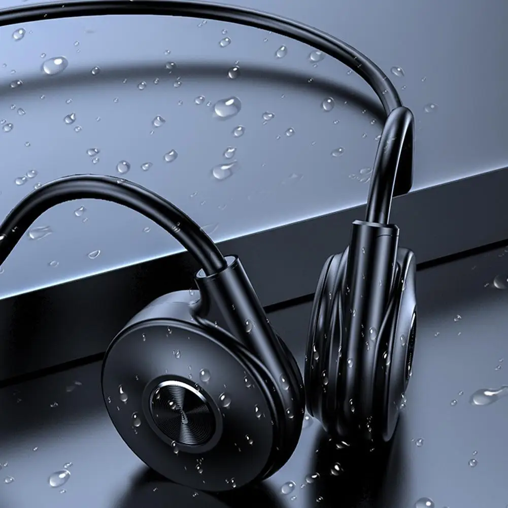 

Игровая гарнитура, наушники костной проводимости, водонепроницаемые беспроводные наушники Bluetooth, не вкладыши, Спортивная гарнитура с микро...