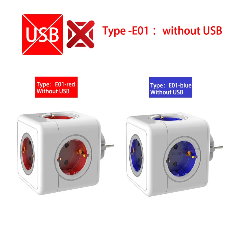 Sopend EU безопасные Силовые полосы штепсельная вилка Powercube умная розетка с USB