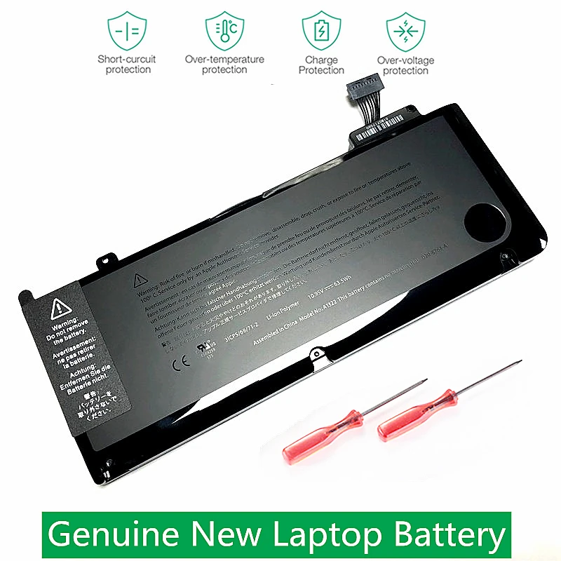 Аккумулятор для Apple macbook pro 13 дюймов A1278 2009 2010 2011 Втч MB991LL/A MB990LL/A MB990J/A | Компьютеры и