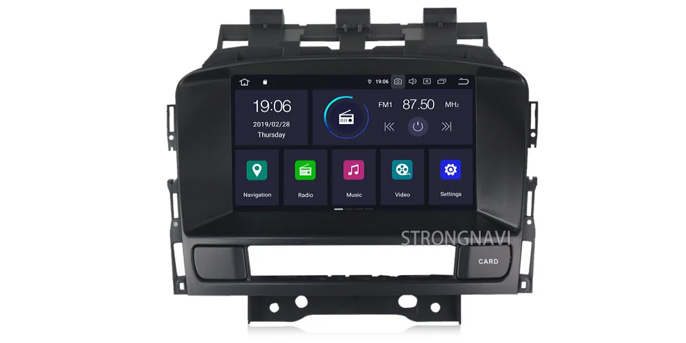 7 дюймов 4G 64G Android 9,0 автомобильный dvd-плеер для OPEL ASTRA J 2010 2011 2012 Автомобильный мультимедийный радио плеер с wifi BT gps