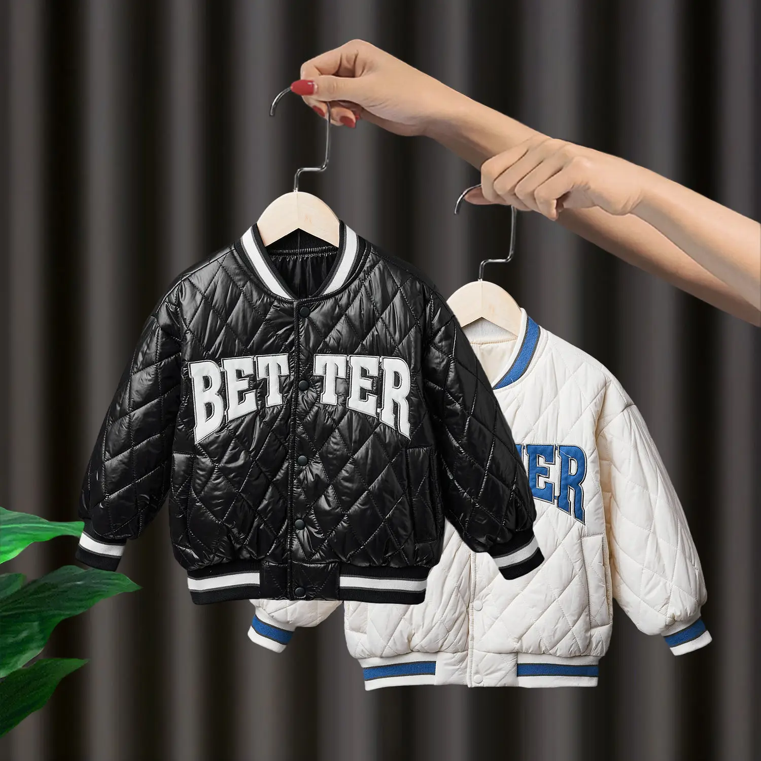 Новинка бейсбольная униформа в Корейском стиле для мальчиков зимняя куртка с