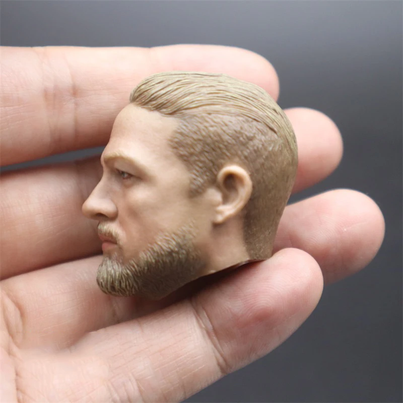 

In Stock For Sale 1/6th Charlie Hannum Lost in Z City Male Head Sculpture For Usual 12inch Doll Action Figures