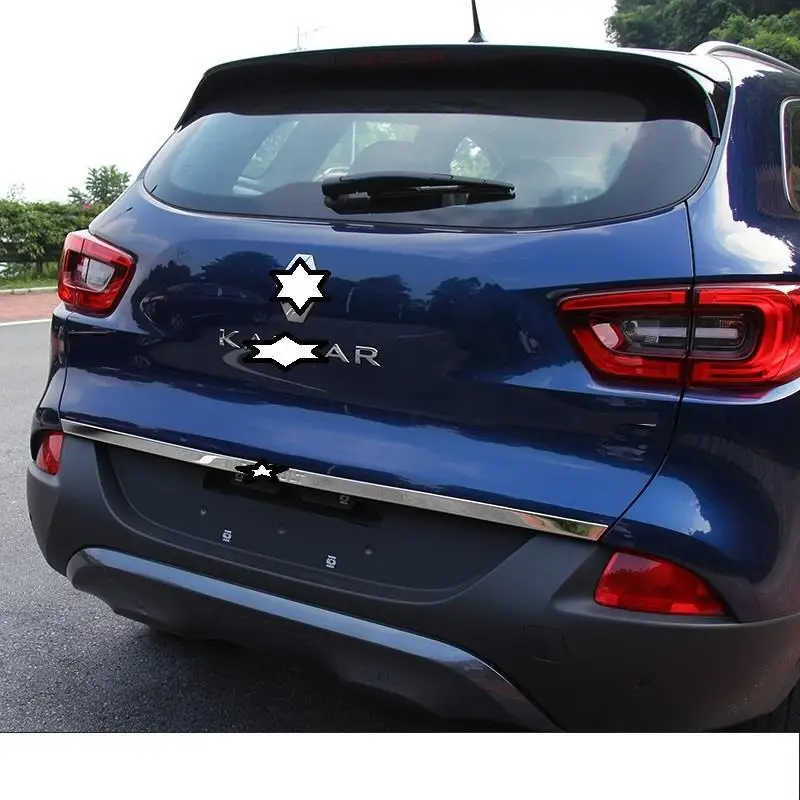 Car Automobile Decorative Chromium Window Body Trunk Exterior Decoration Mouldings Parts Bright Sequins 18 19 FOR Renault Kadjar |