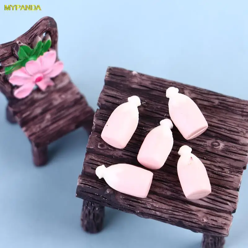 

5 шт./компл. 1:12 миниатюрная Миниатюрная модель кукольного домика в виде бутылки аксессуары декоративные игрушки