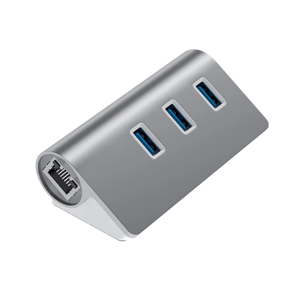 

ACASIS USB Hub 3 Ports Mini Splitter Portable 4 in 1 5Gbps High Speed HUB Adapter SD TF Card Reader Extender for Macbook PC