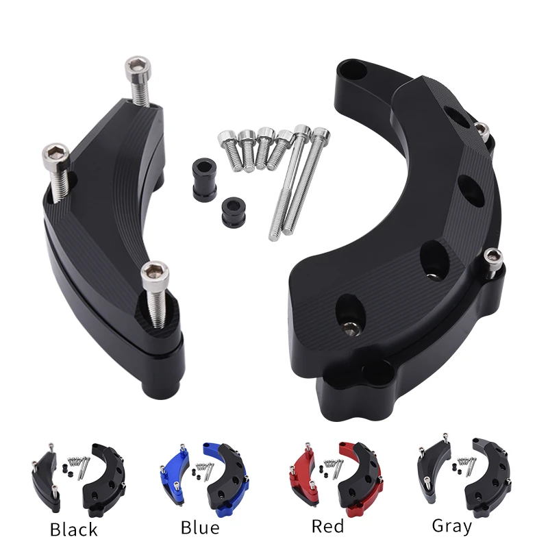 

SPELAB Motorcycle Engine Guard Case Slider Cover Protector Engine Guard Case Slider For YAMAHA MT09 MT-09 2014-2017