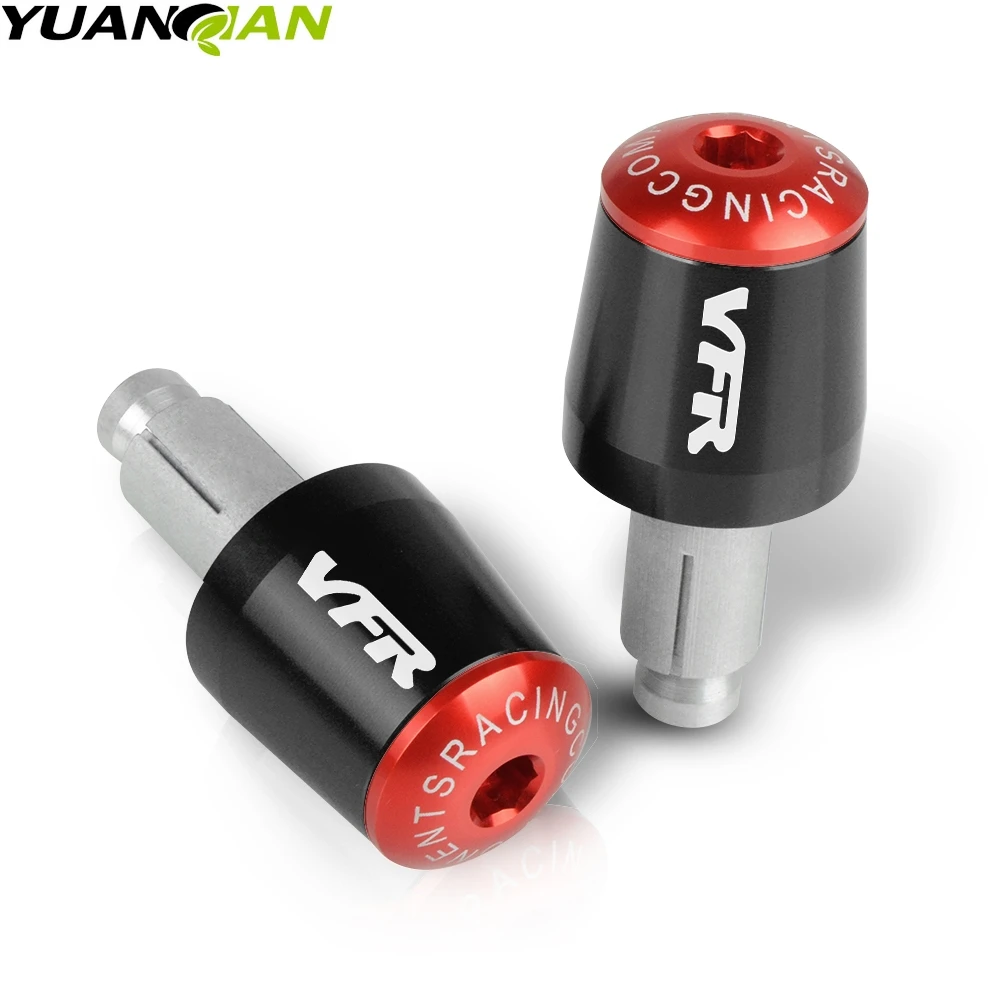 Мотоциклетные аксессуары 1/4 &quot22 мм ручки руля Торцевая крышка для Honda VFR400 NC30 VFR750
