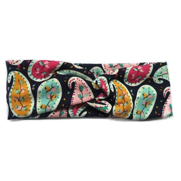 

Hair Wrap Yoga Flower Headband Twisted Women Gym Fitness Elastic