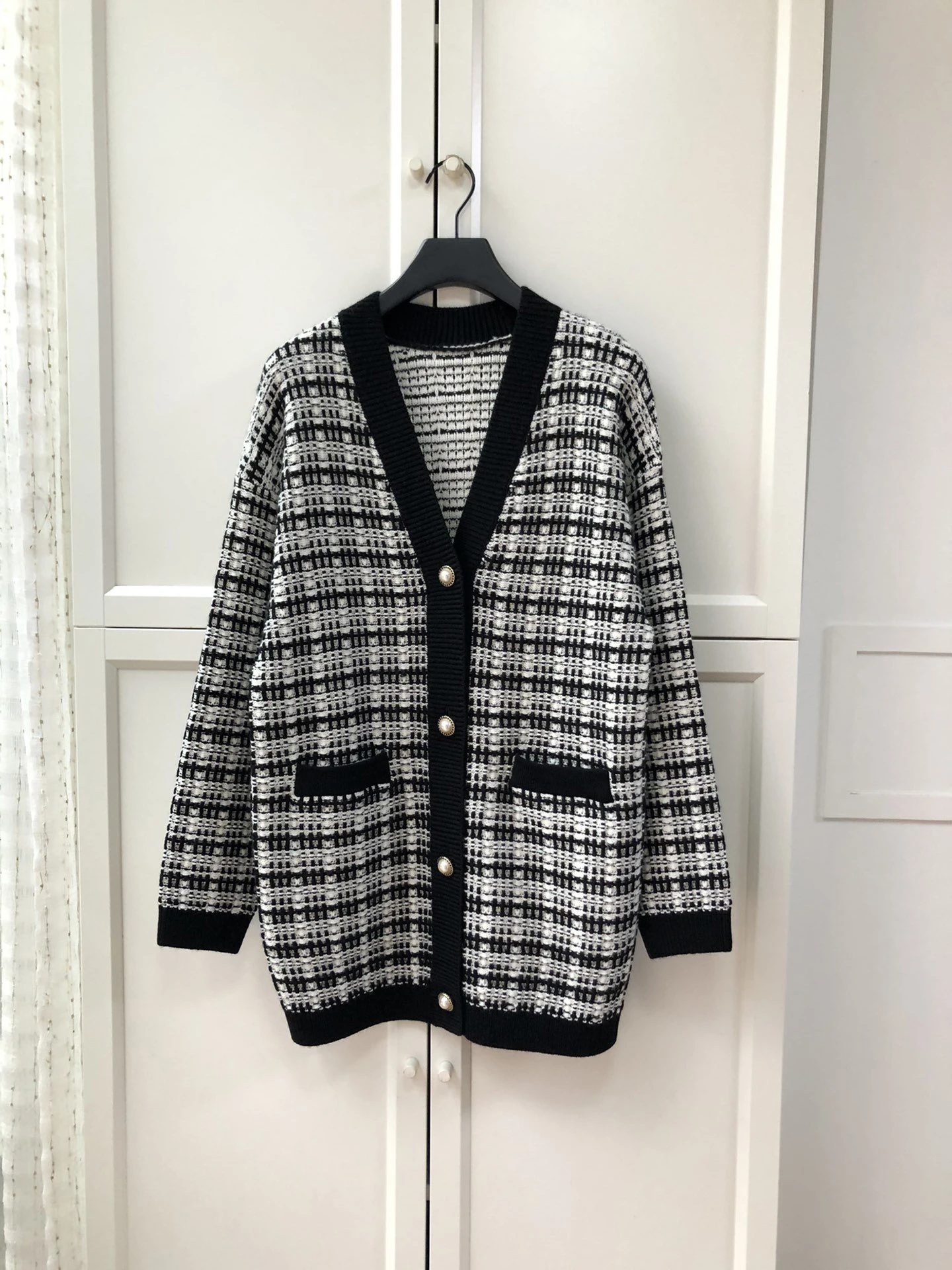 

ladies 2021 fashion new suit knitted cardigan + skirt 2-piece set 1019