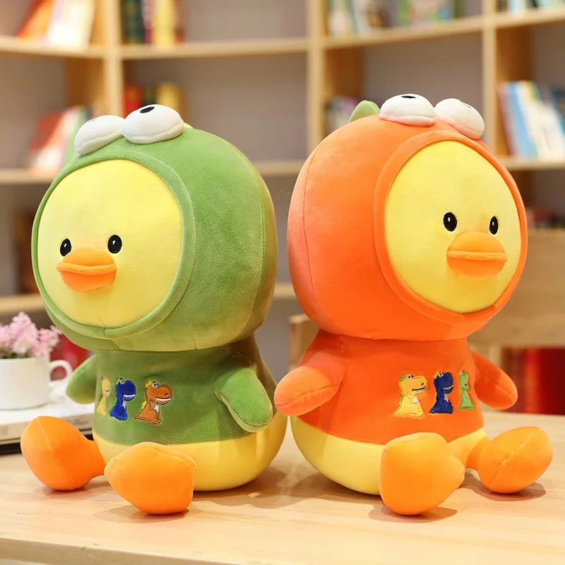 Новинка плюшевая утка игрушка плюшевый динозавр кукла мягкая набивная