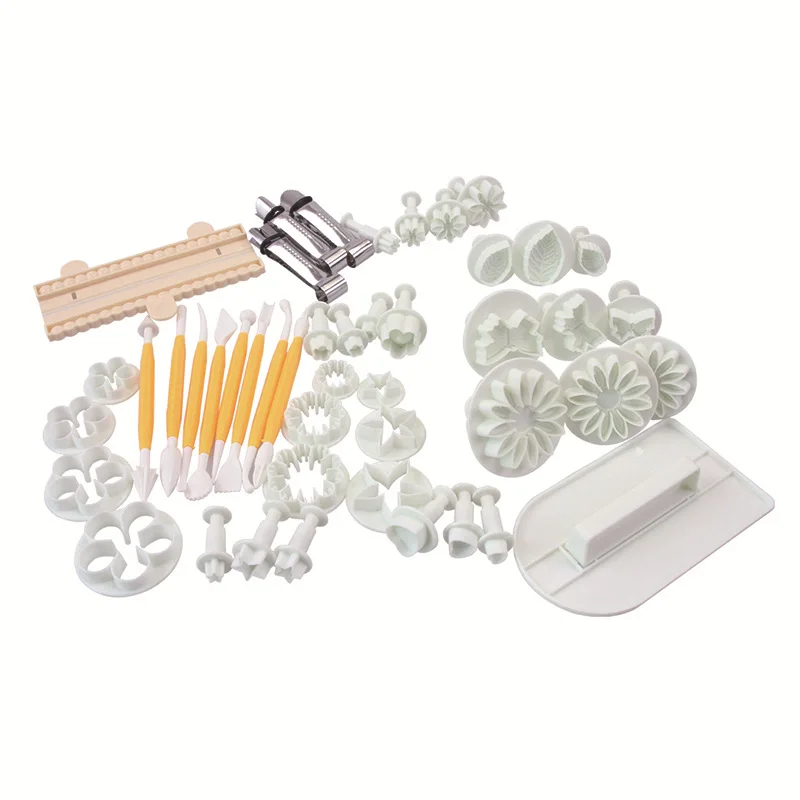 

46 шт./лот форма для выпечки торта DIY Формочки для помадки формы для печенья украшения торта выпечка Декор формы для выпечки инструменты QA 251