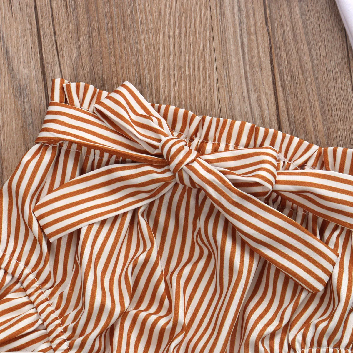 2020 летняя одежда для малышей Комплект из 3 предметов маленьких девочек