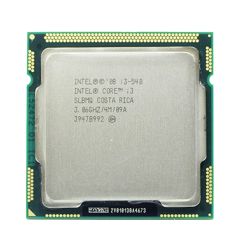 

Intel Core I3-540 CPU 3.06G 4M 2 Core 4 Thread LGA1156 Processor