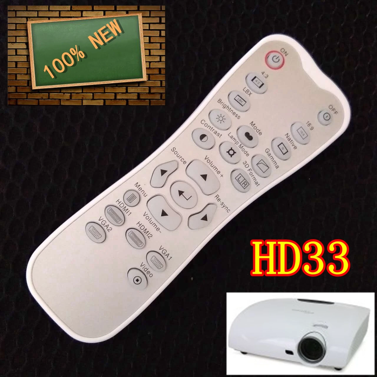 

sell New Remote Control for OPTOMA Projectors