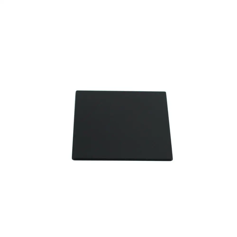 3 шт. всего прямоугольной формы размер 200x220x2 мм 254nm УФ-фильтр из оптического стекла