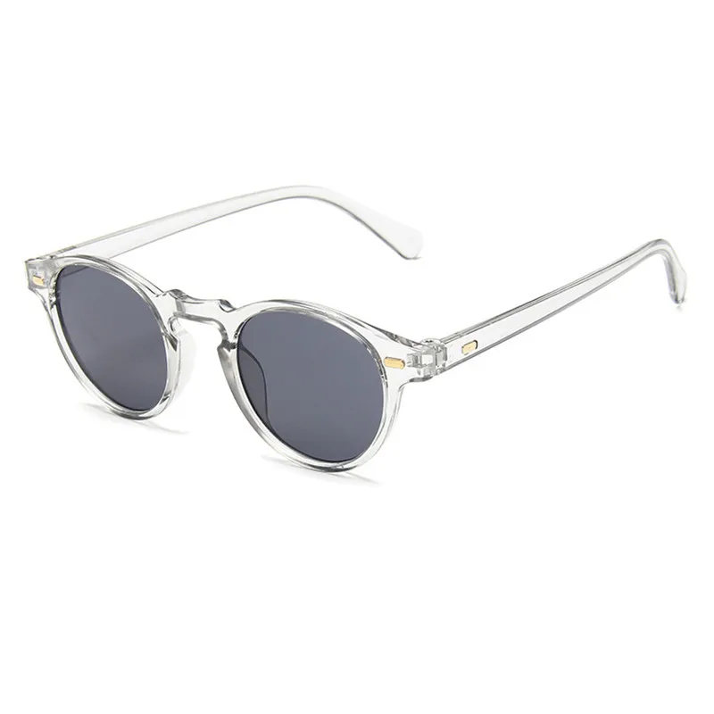 

Unisex Style Round Men Sunglasses Vintage Rivets Cool Green Eyewear Sun Glasses Women Oculos De Sol UV400