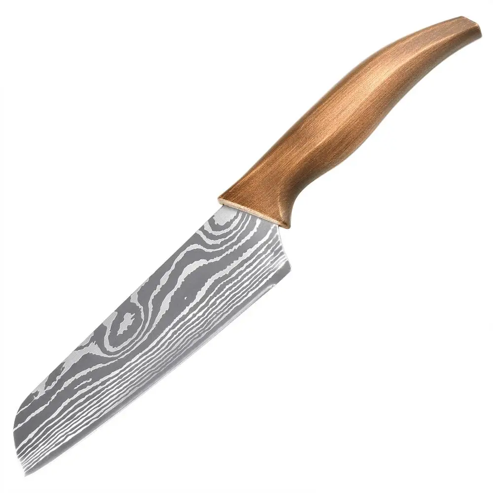 GEEKHOM кухонный нож набор для повара японский Нержавеющая сталь приготовления